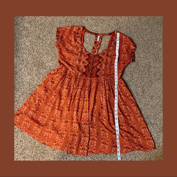Free People Sundown Boho T-back Dress - Picture 4 of 8